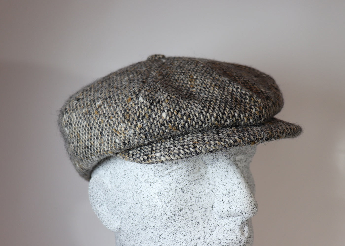 Schildmütze Donegal Tweed