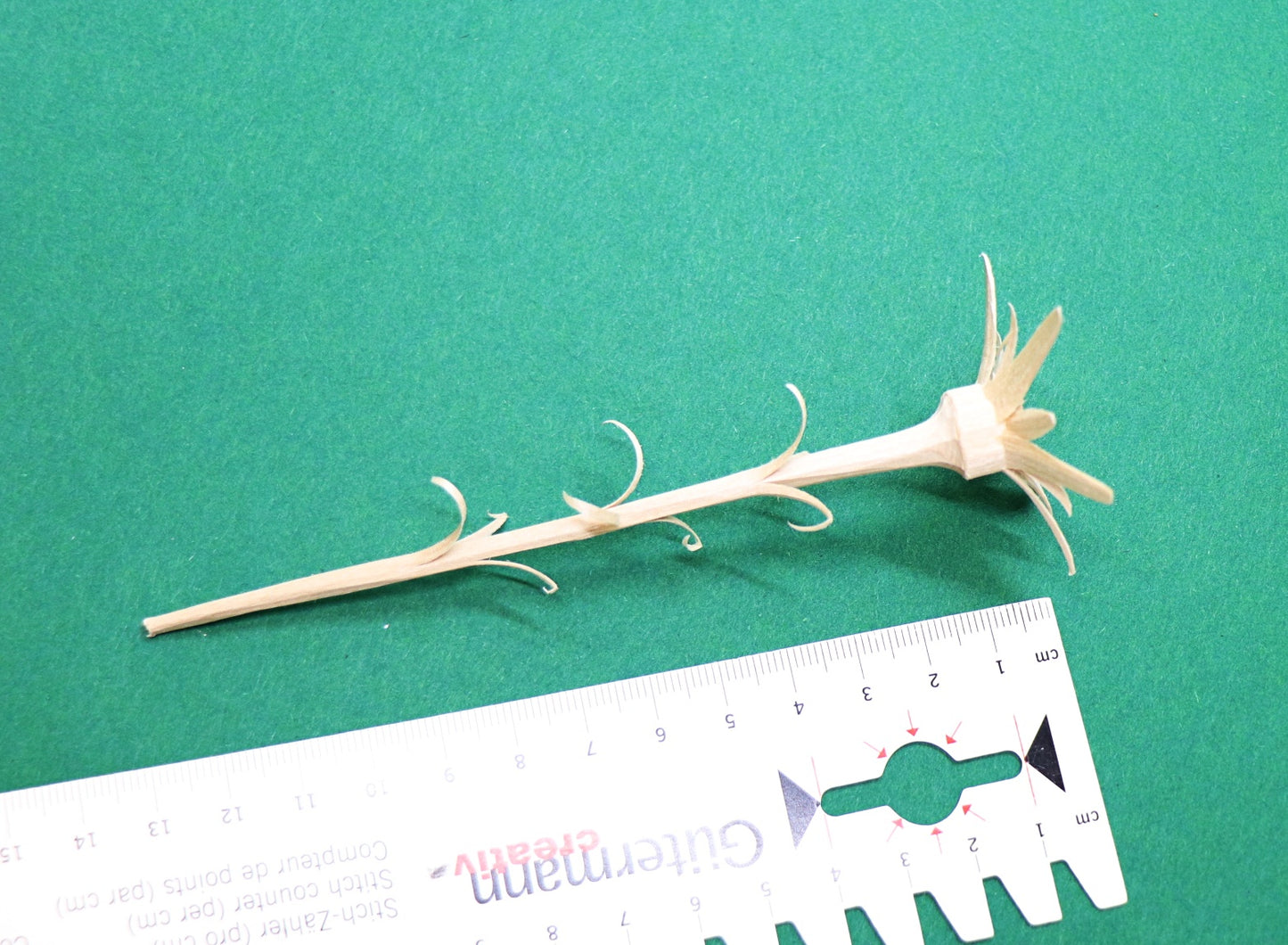 Edelweiss hand carved