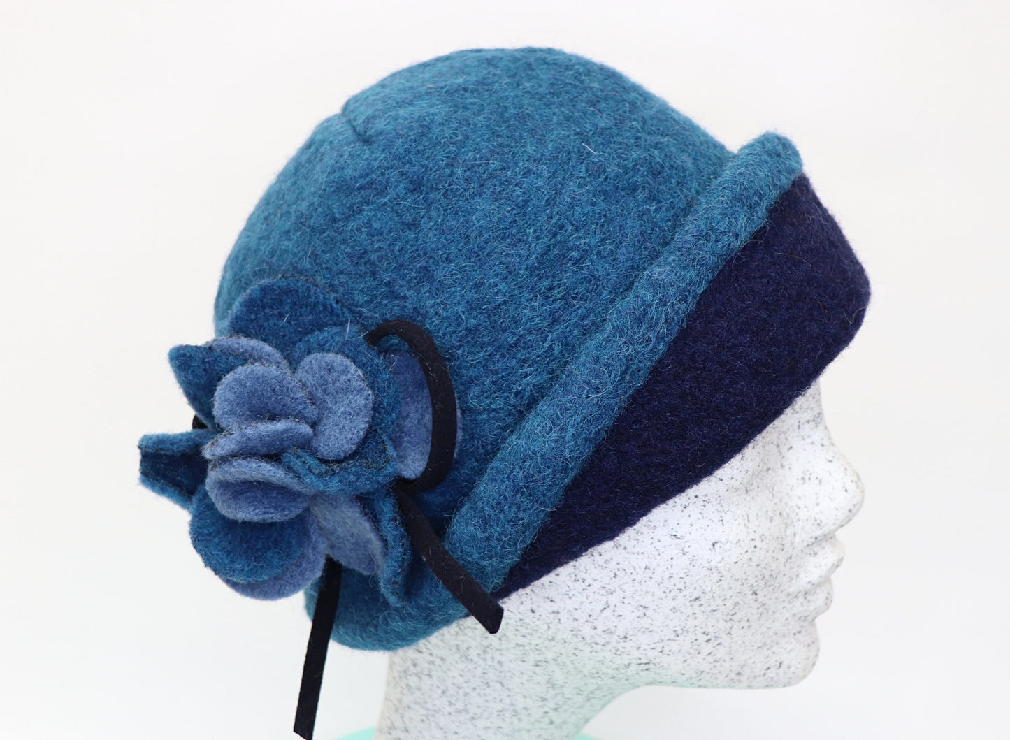 Wollkappe Estelle - Hutmanufaktur Hanni-Modelle