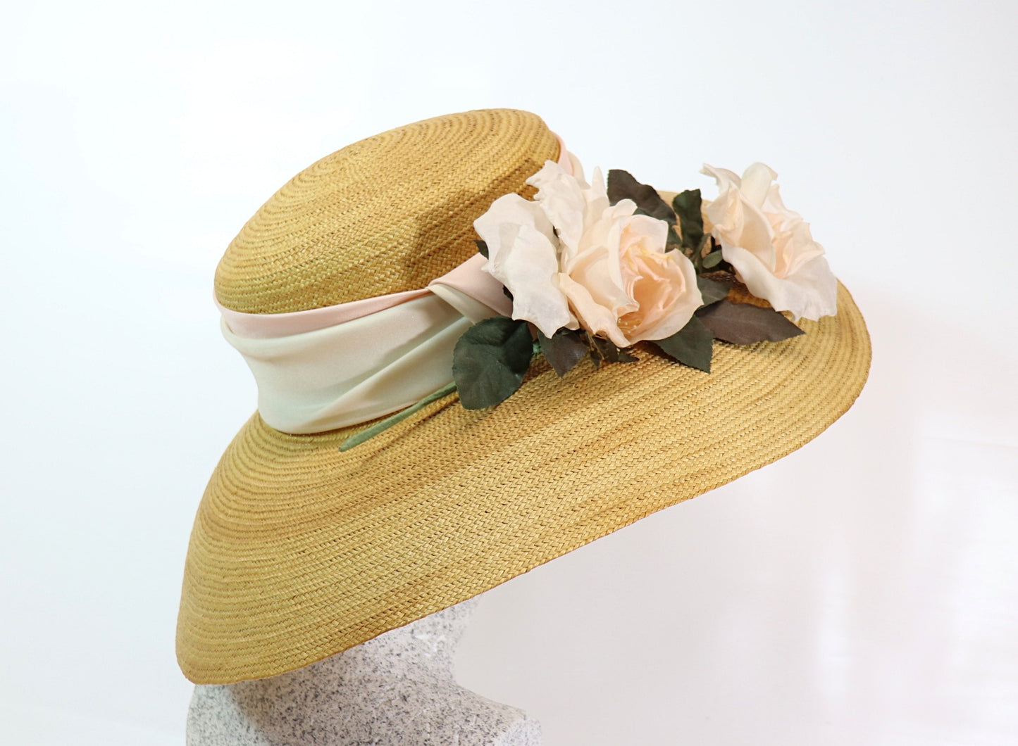 Florentine with silk rose