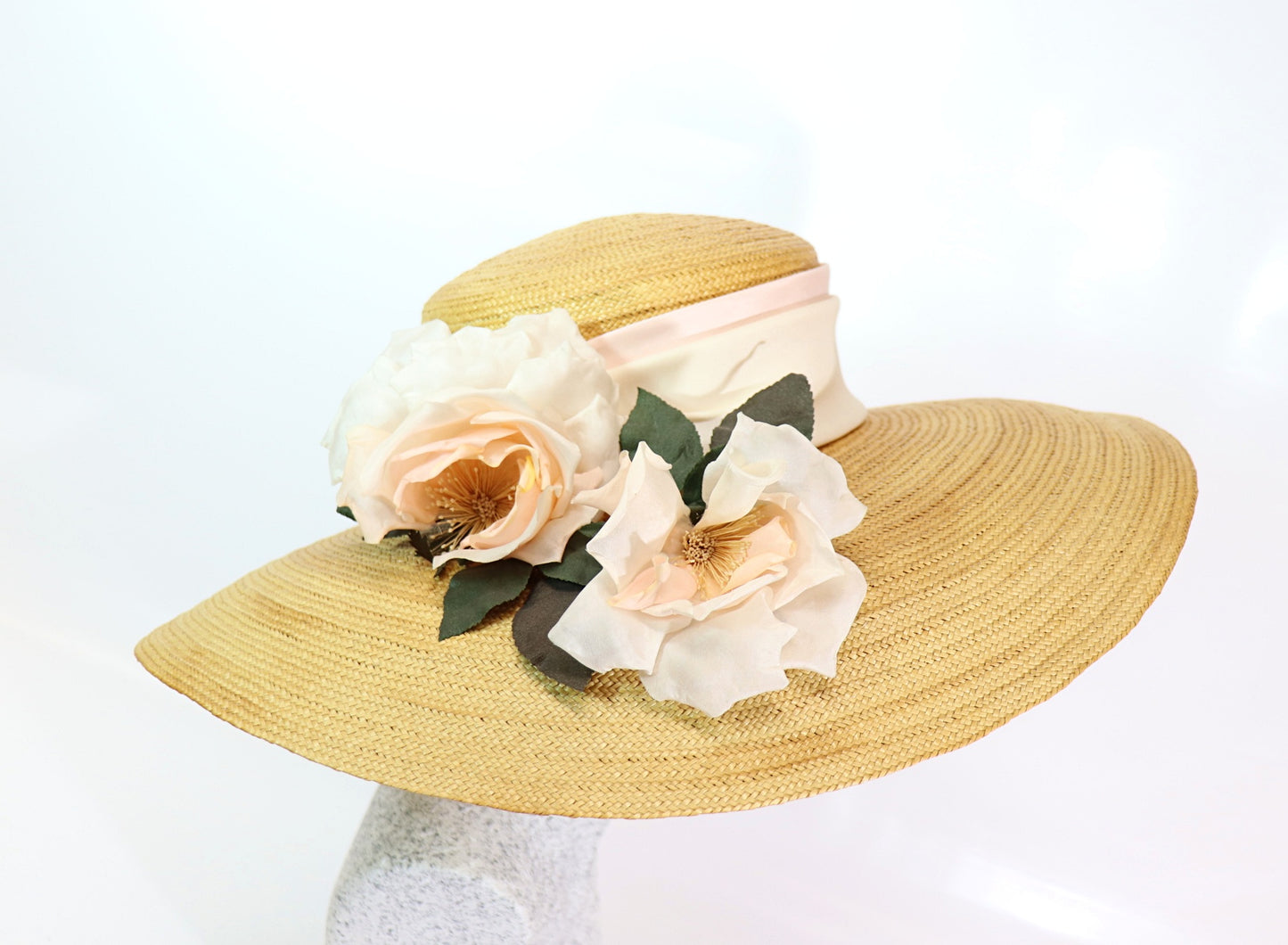 Florentine with silk rose