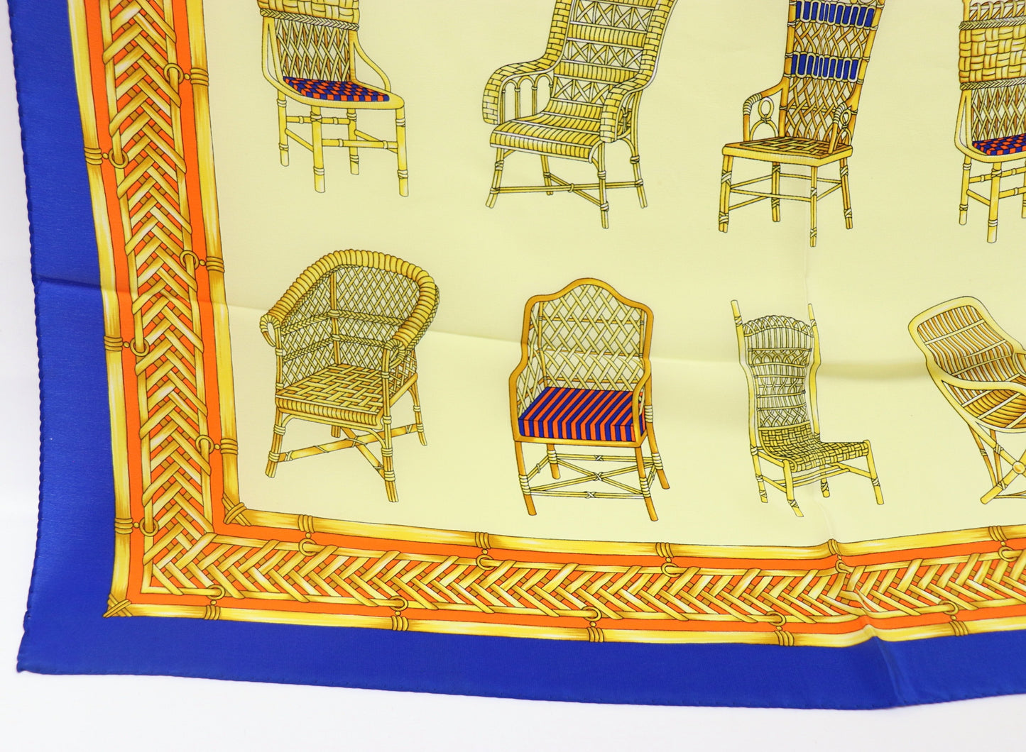 Silk scarf rattan