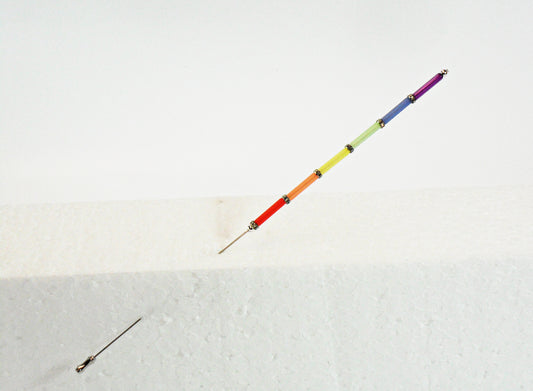 Hutnadel Regenbogen