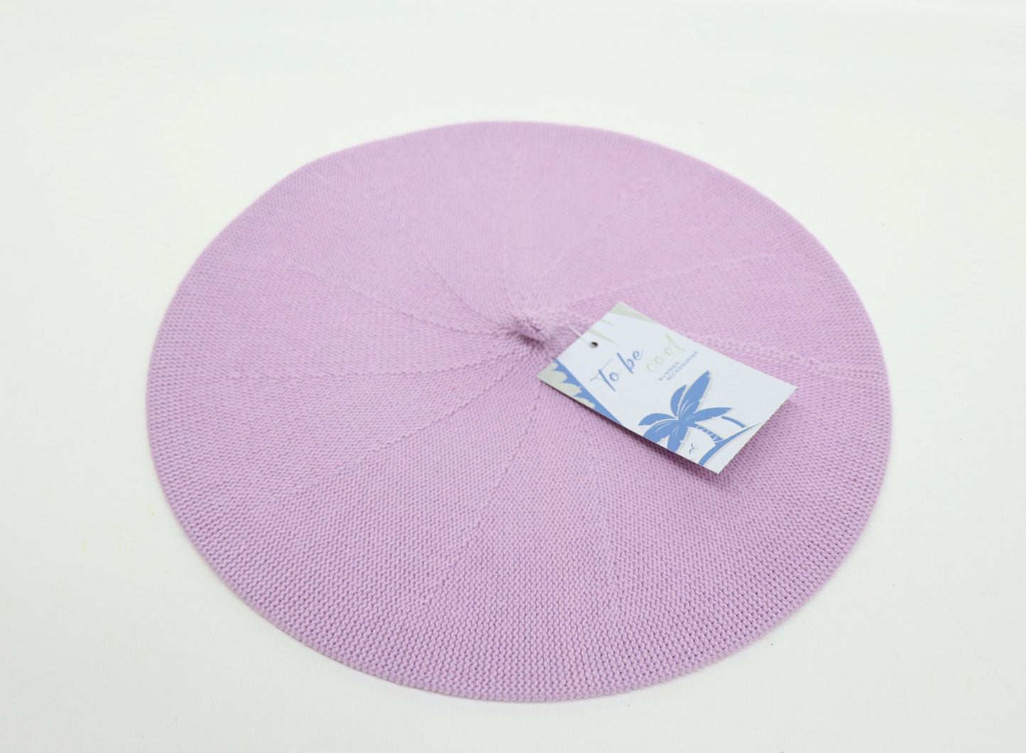 Sommerbaske mit Strickbund - Hutmanufaktur Hanni-Modelle