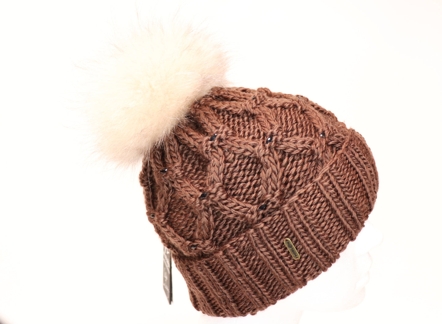 Wool beanie Diamonds
