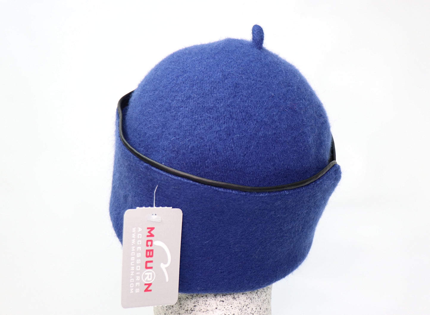 Woll Toque mit Knöpfen