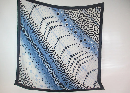 Silk scarf animal print
