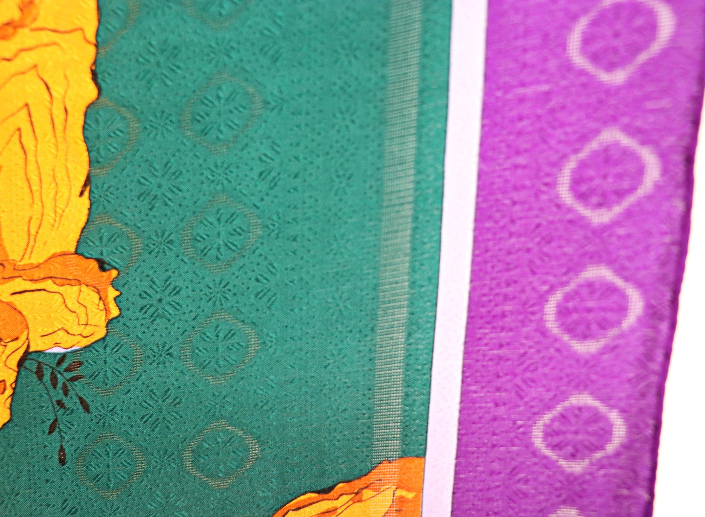 Silk scarf Chinese hunting