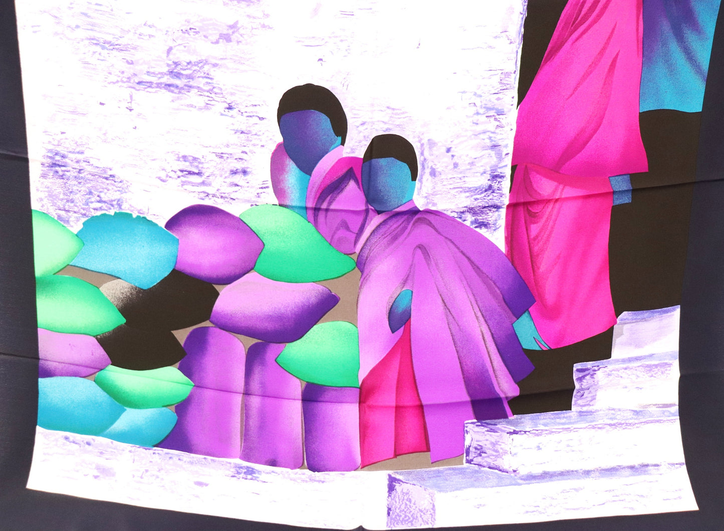 Silk scarf Asia