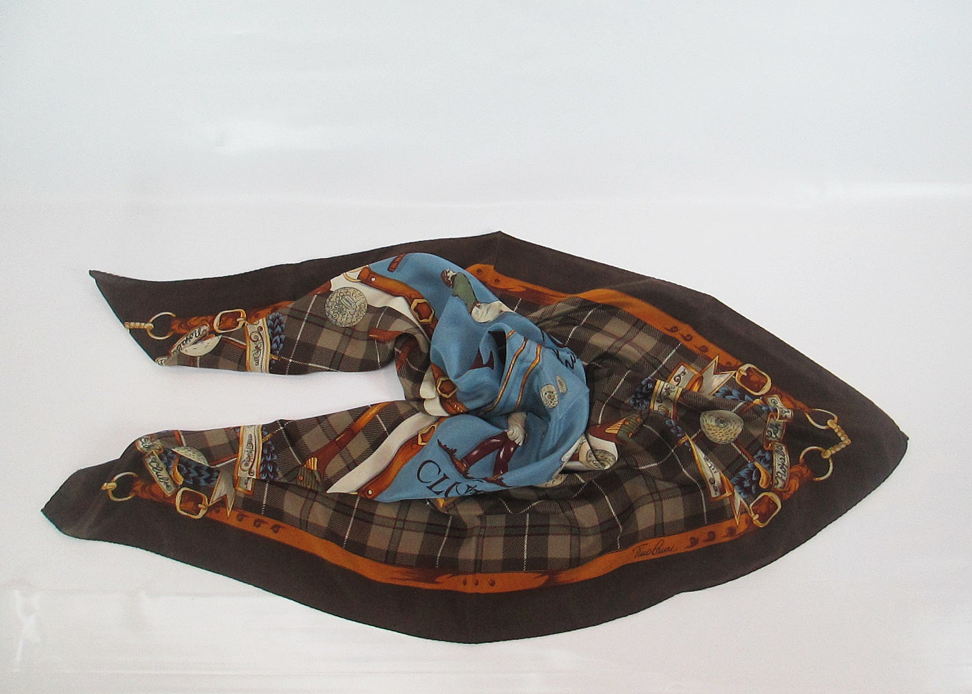 Silk scarf Golf -TINO LAURI