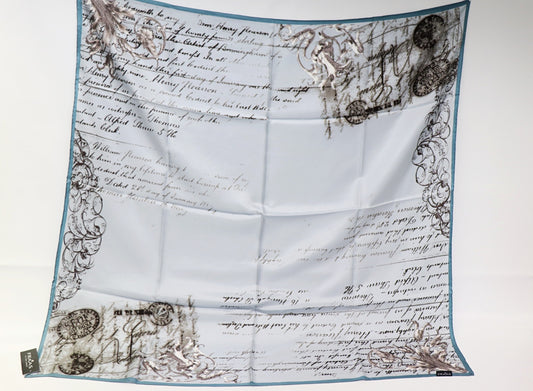 Silk Scarf Calligraphy