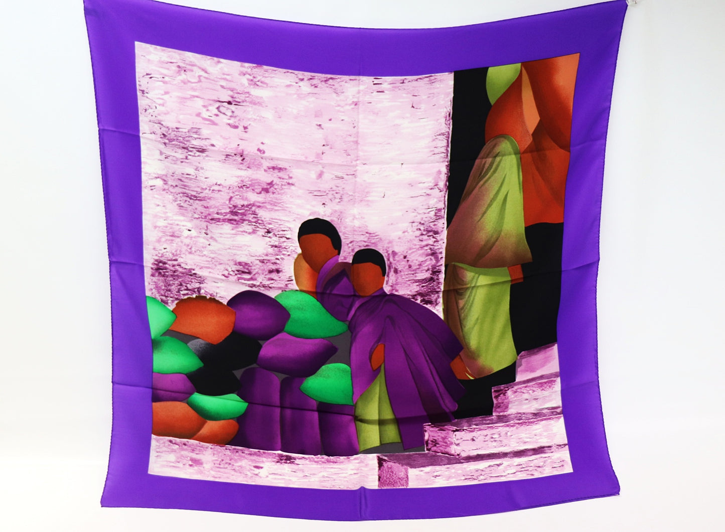 Silk scarf Asia