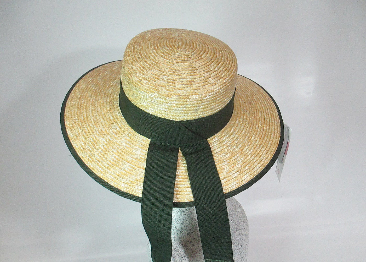 Bortenstrohhut Matelot mit Ripsband