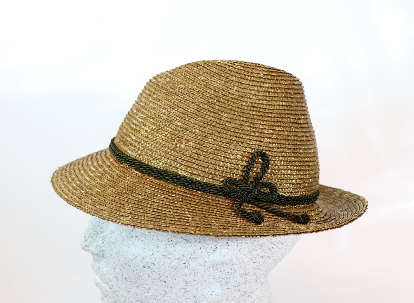 Lechtaler 6er braid straw hat caramel