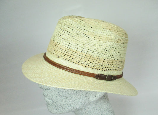 Panama with a crochet head