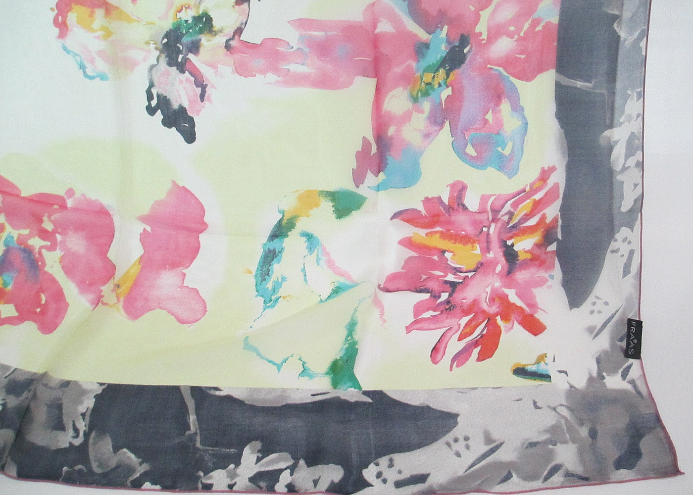 large silk scarf chiffon