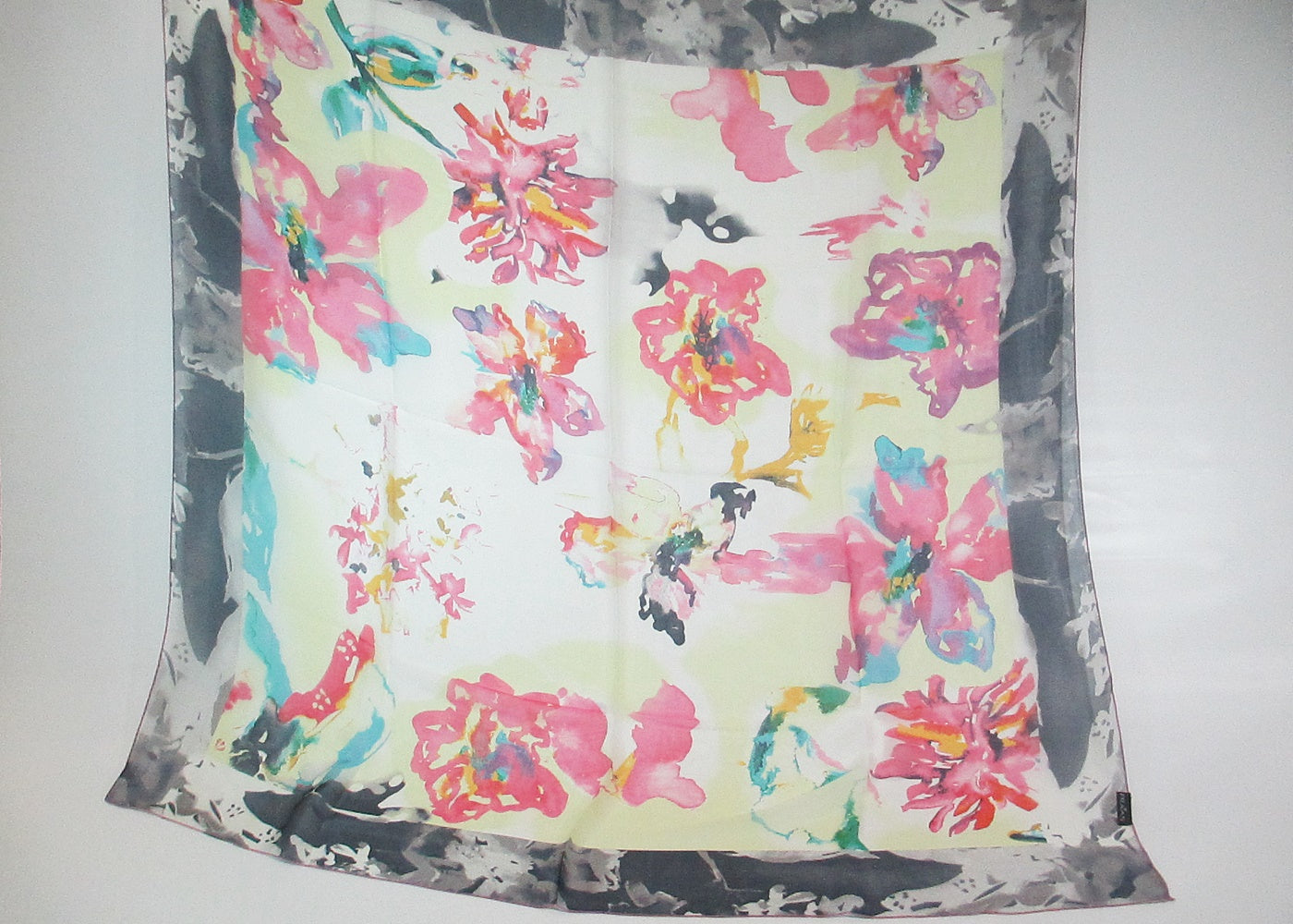 large silk scarf chiffon