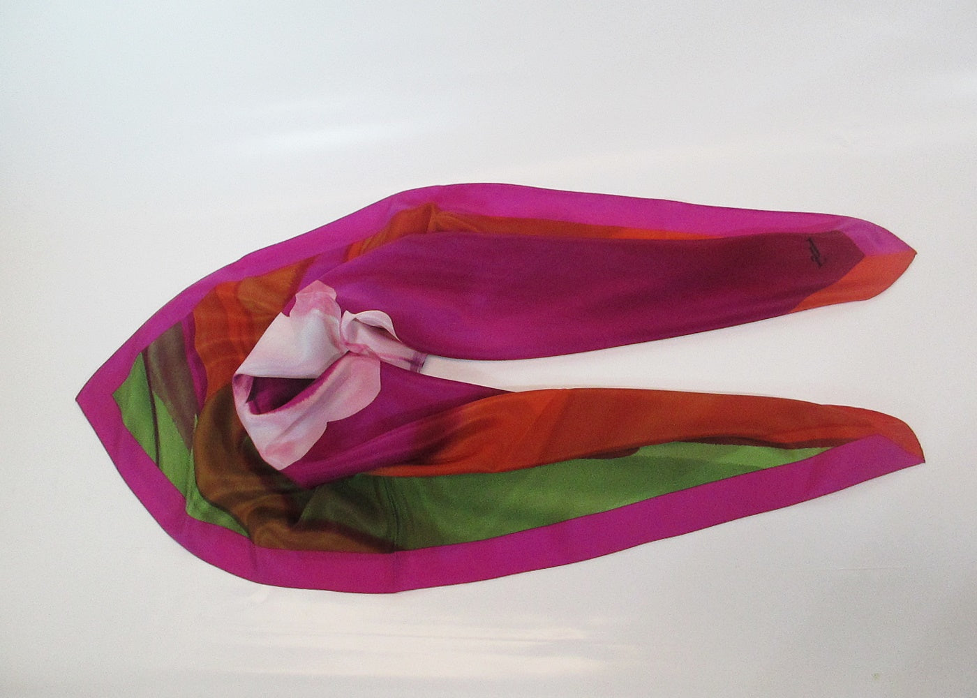 Silk Scarf Rose