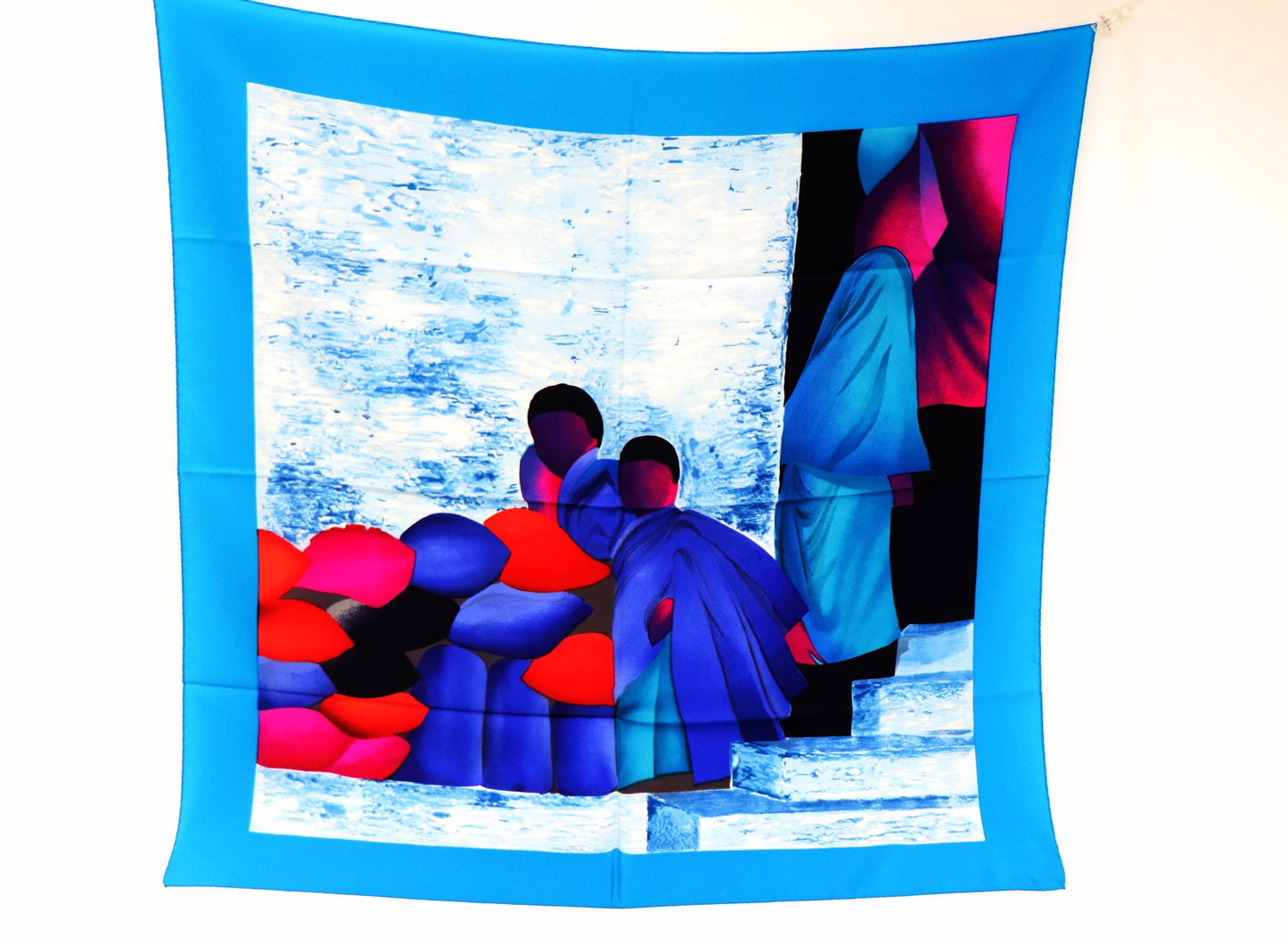 Silk scarf Asia