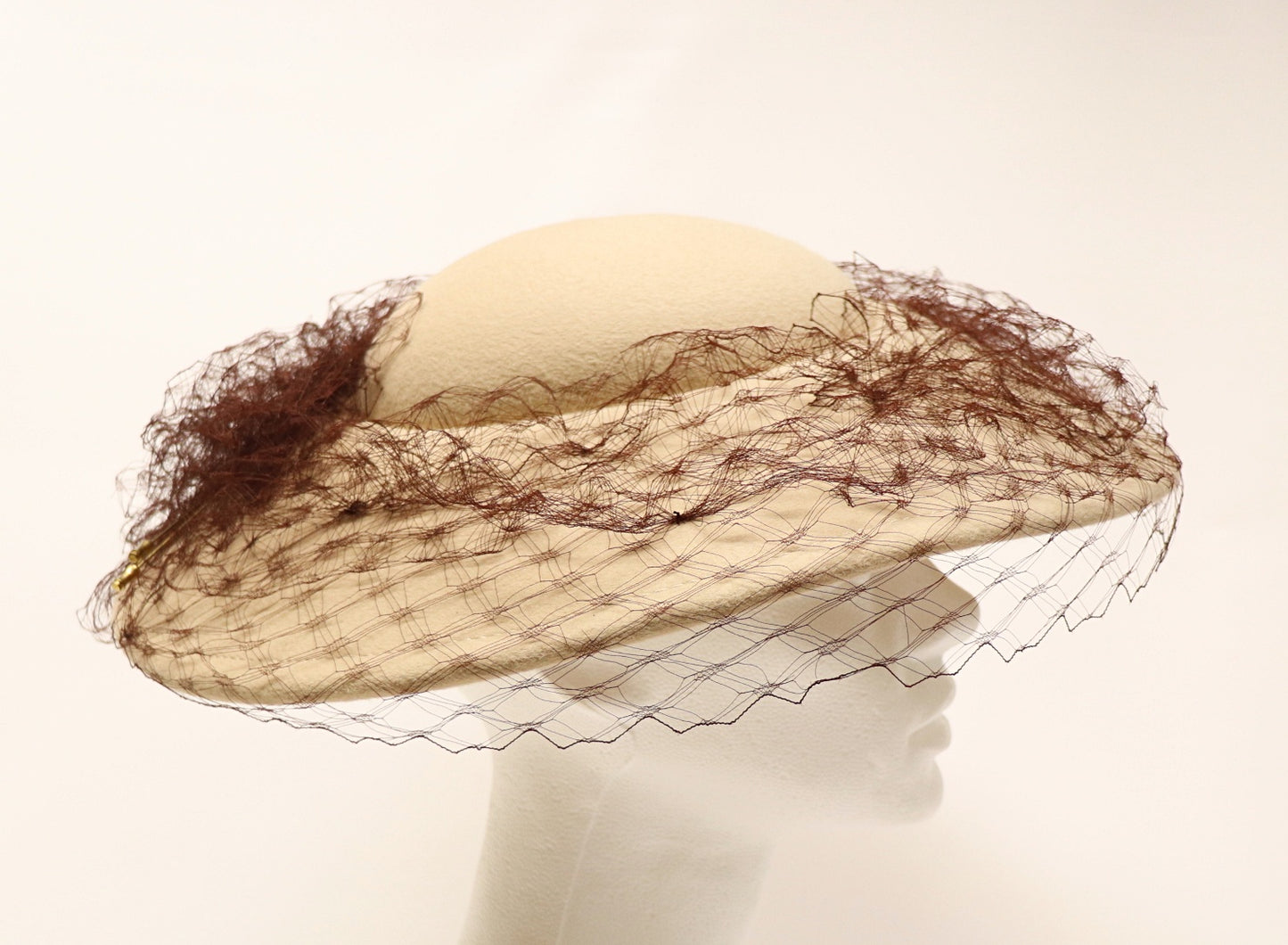 sand-colored - flat hat