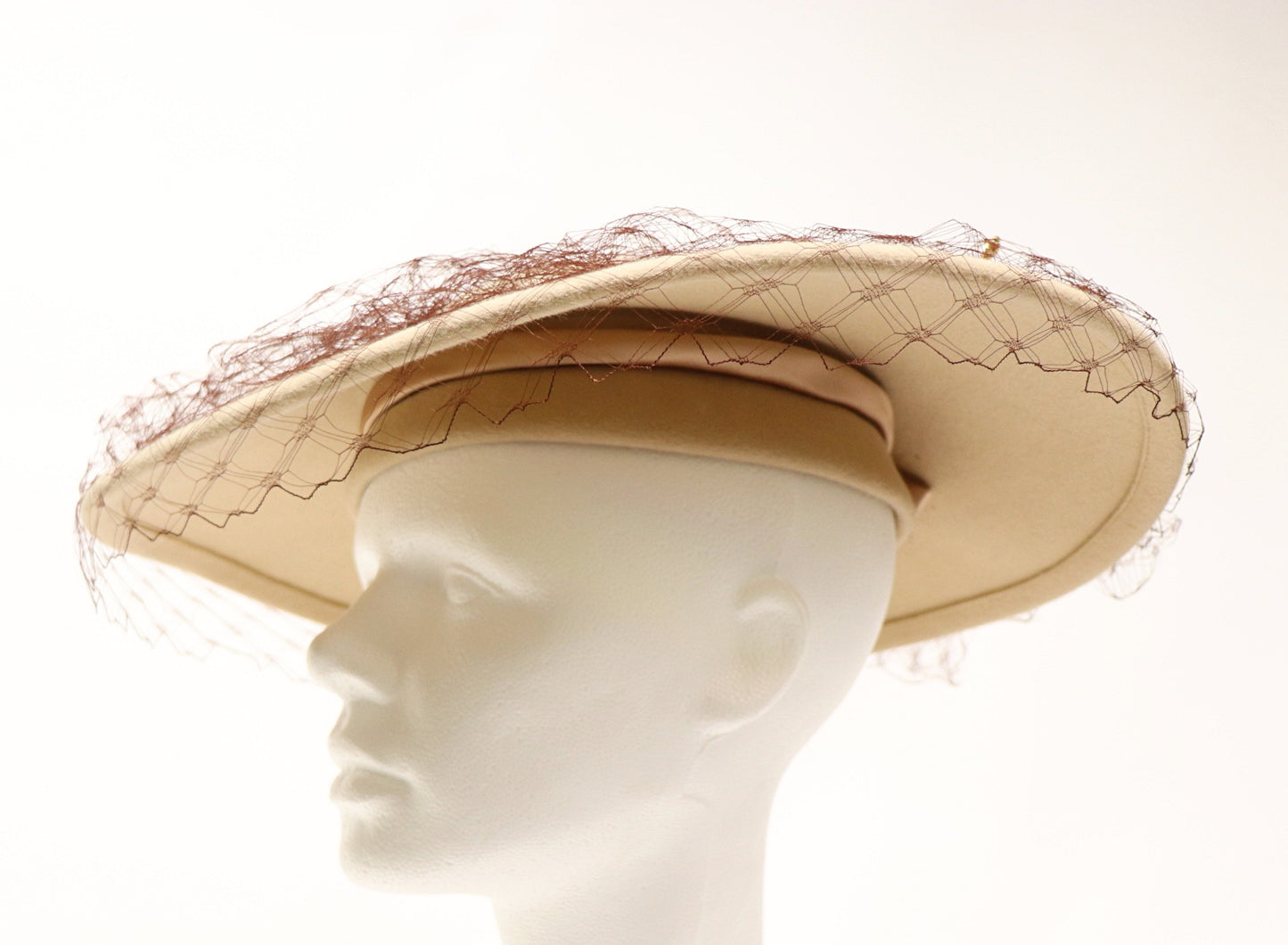 sand-colored - flat hat