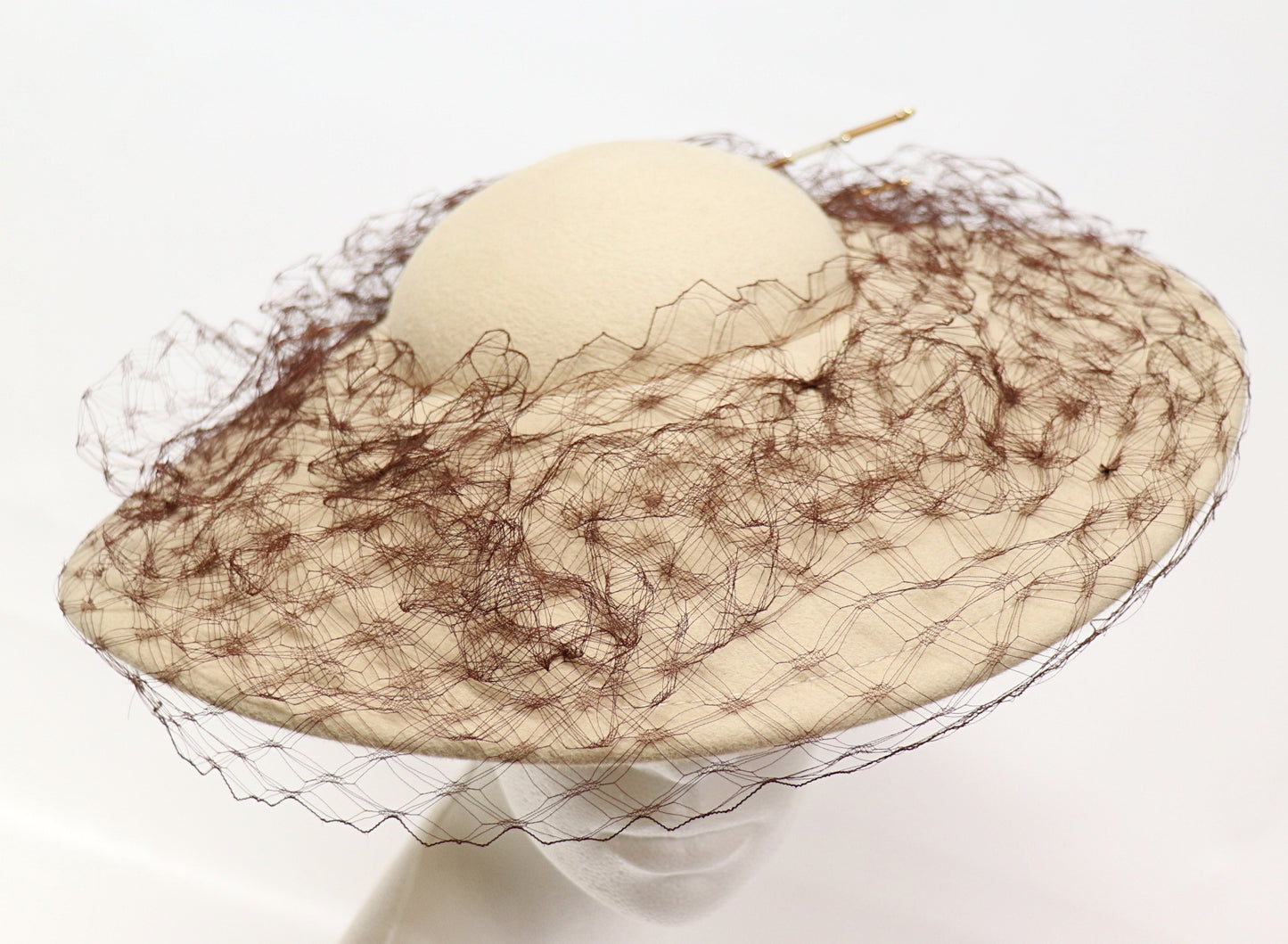 sand-colored - flat hat
