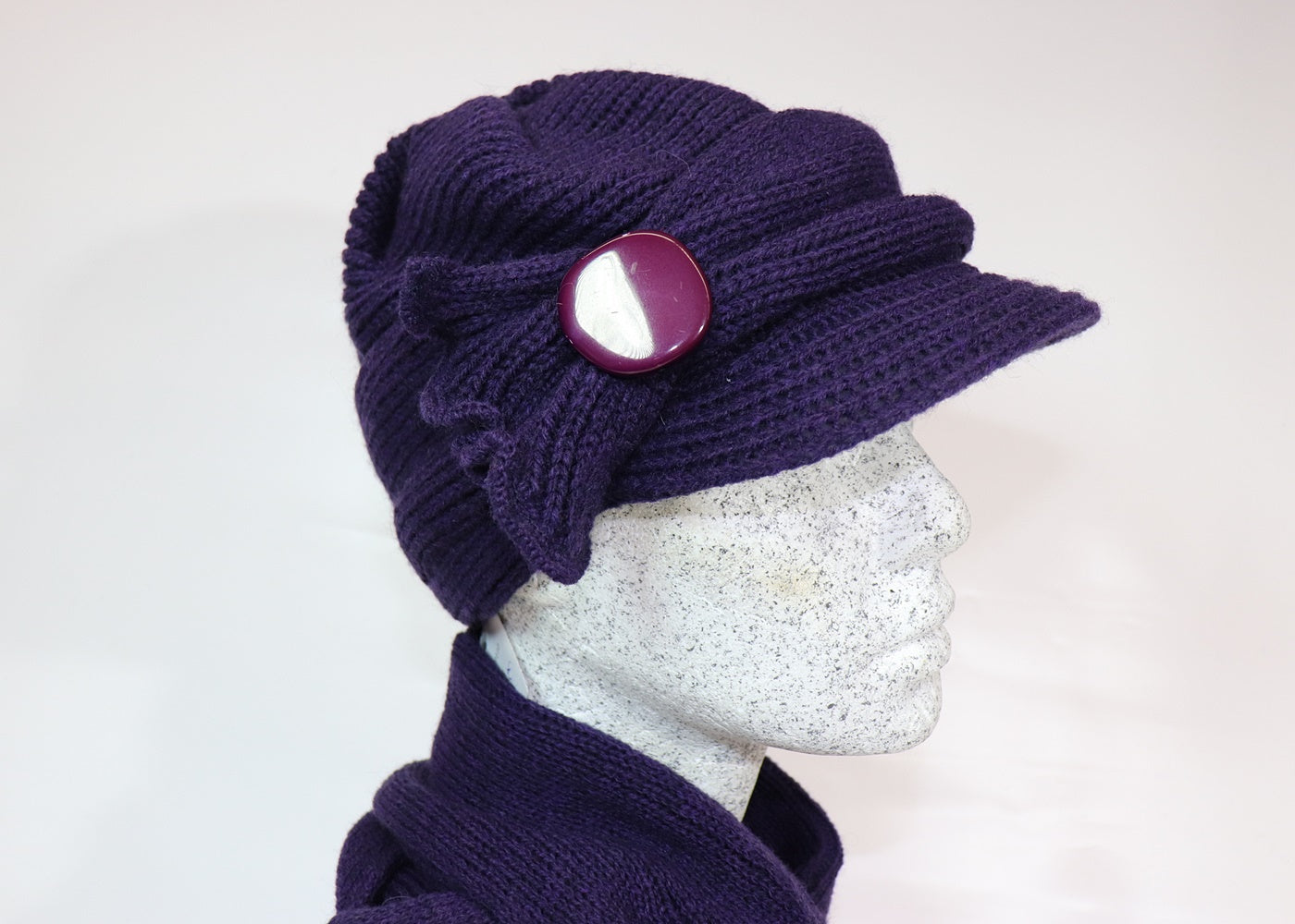 Knitted cap set