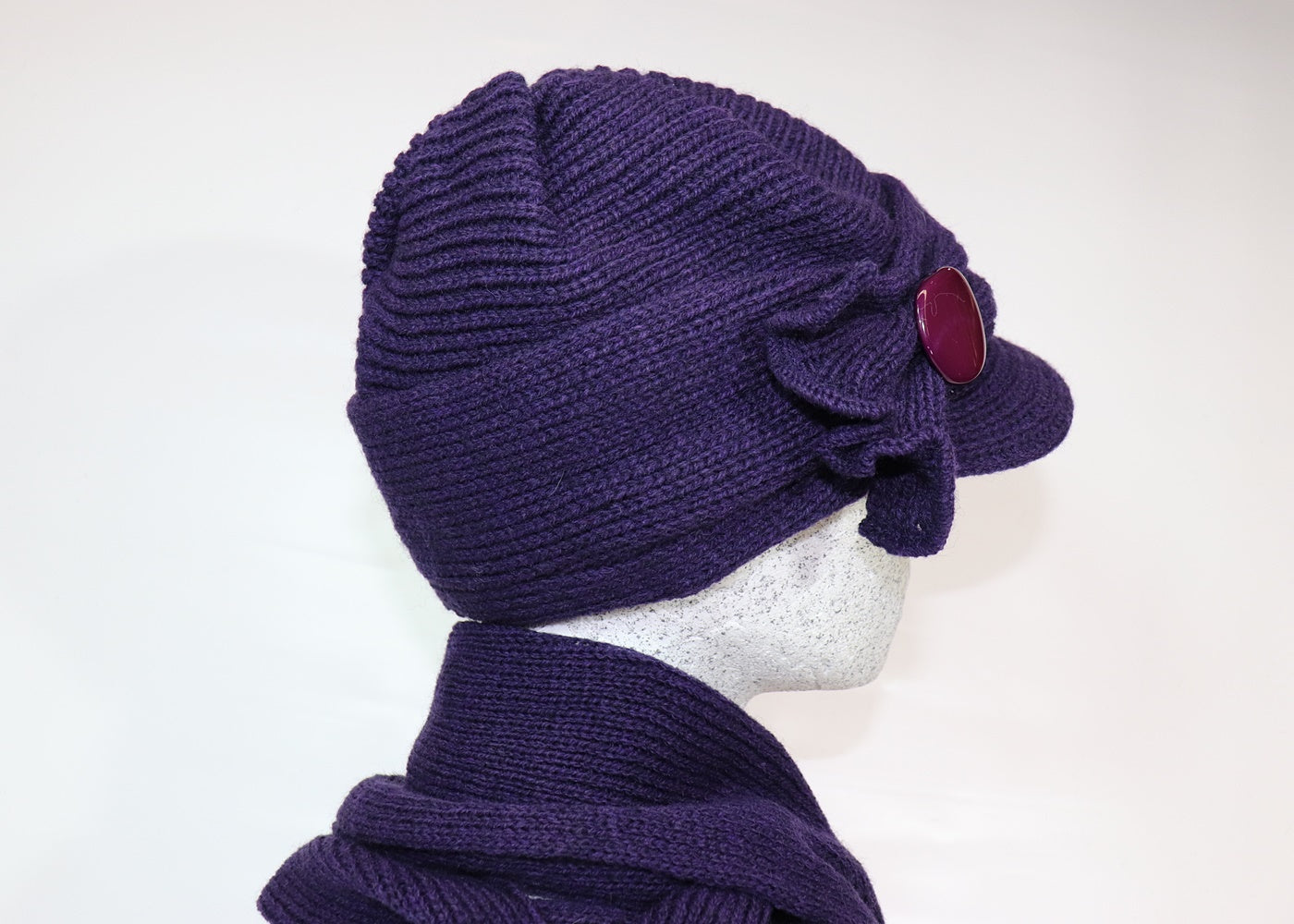 Knitted cap set