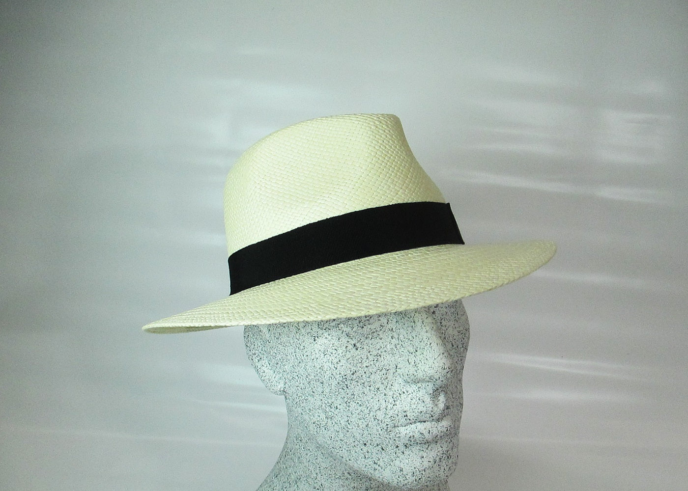 Panama with black ribbon