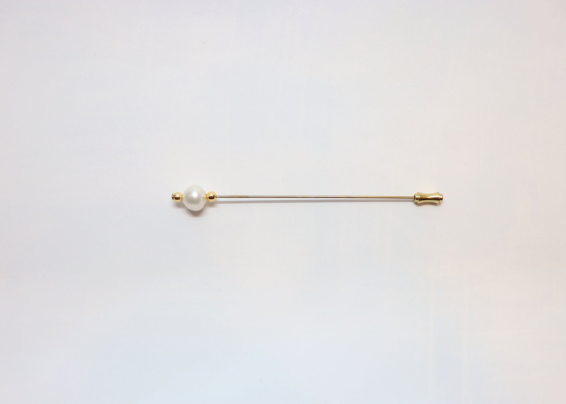 Hutnadel -  10 cm - mit Süßwasserperle - Hutmanufaktur Hanni-Modelle