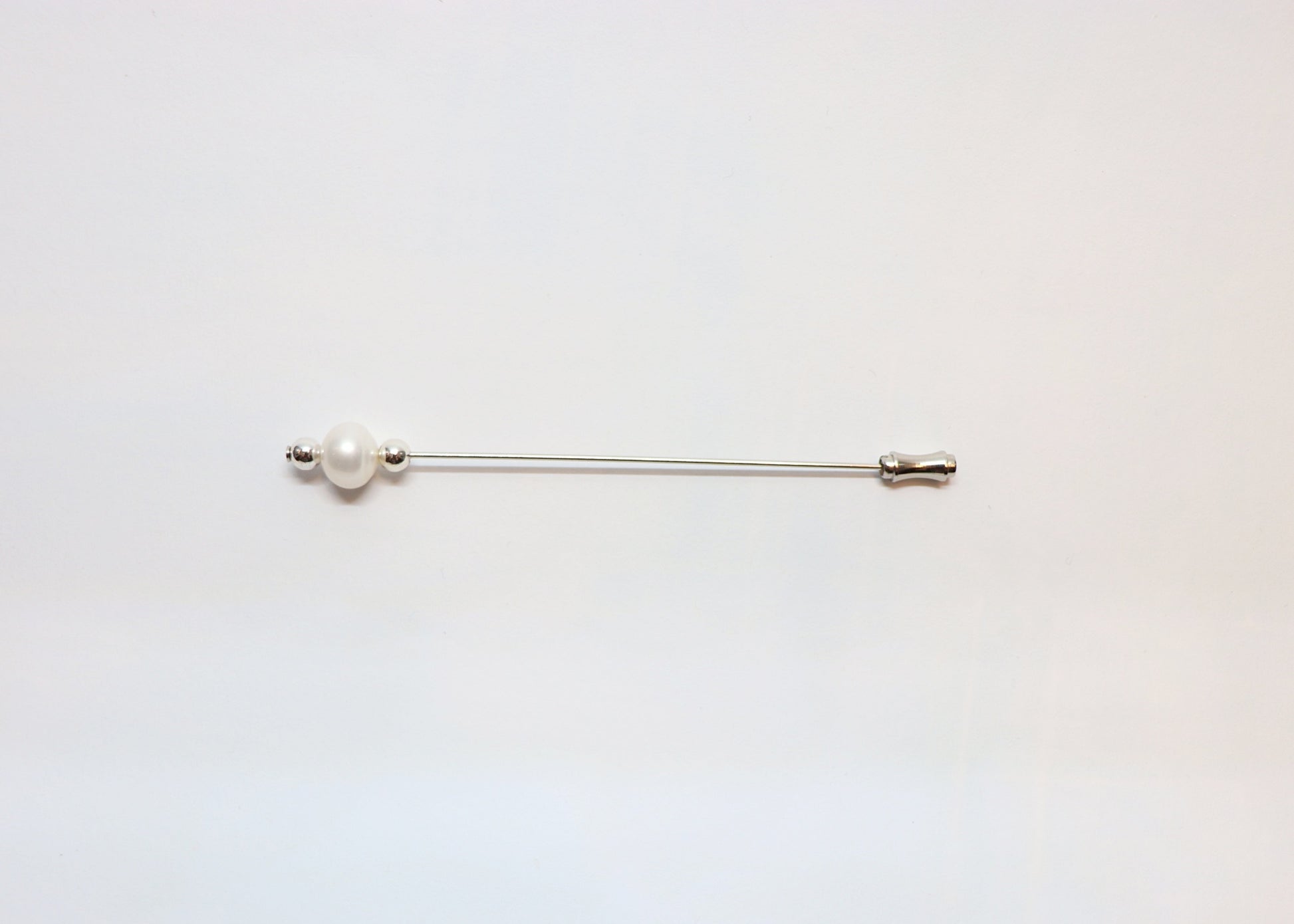 Hutnadel -  10 cm - mit Süßwasserperle - Hutmanufaktur Hanni-Modelle