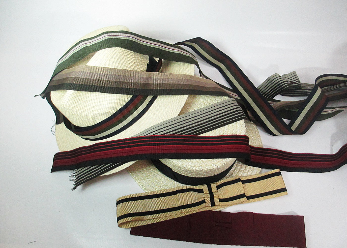 Strohzylinder mit natur Band - Hutmanufaktur Hanni-Modelle