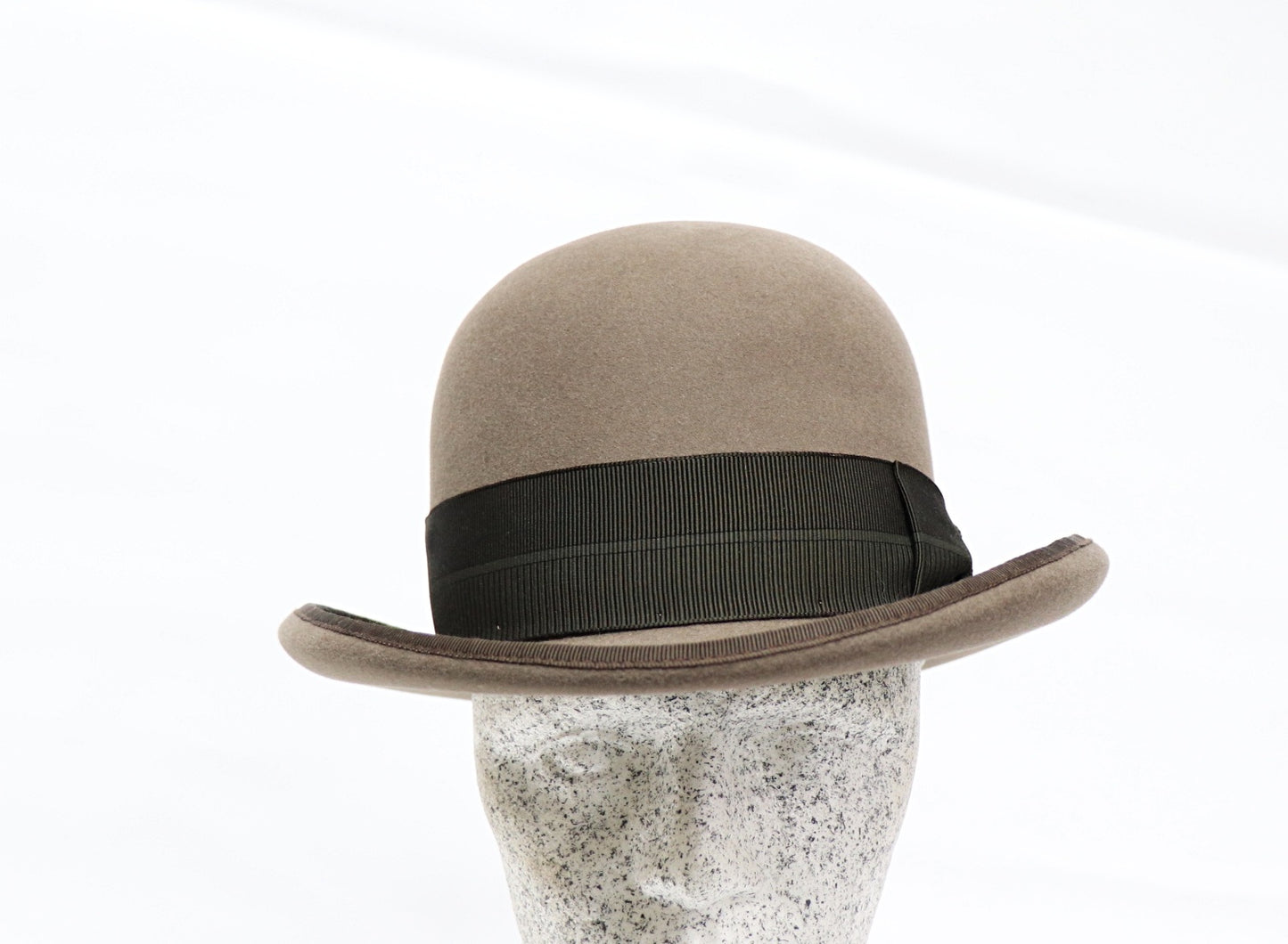 Damenmelone taupe - Hutmanufaktur Hanni-Modelle