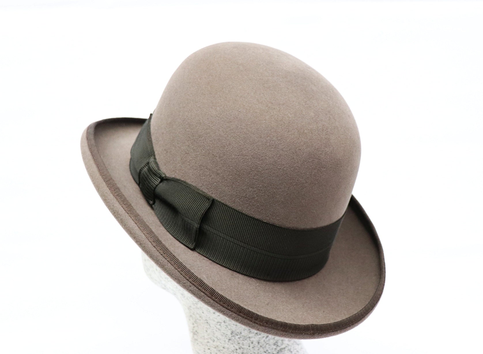 Damenmelone taupe - Hutmanufaktur Hanni-Modelle