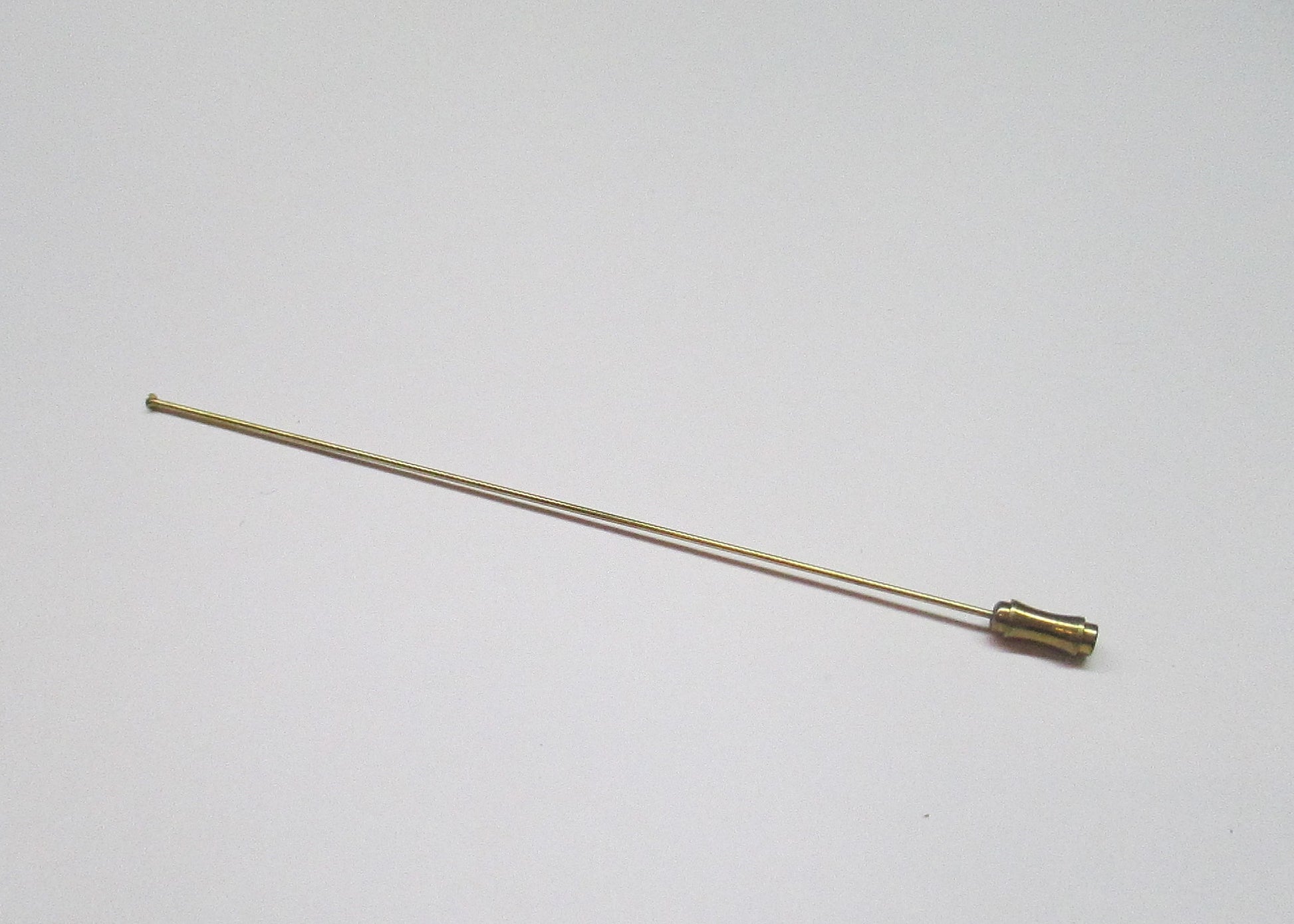 Hutnadelrohling 12 cm mit Schützer - Hutmanufaktur Hanni-Modelle