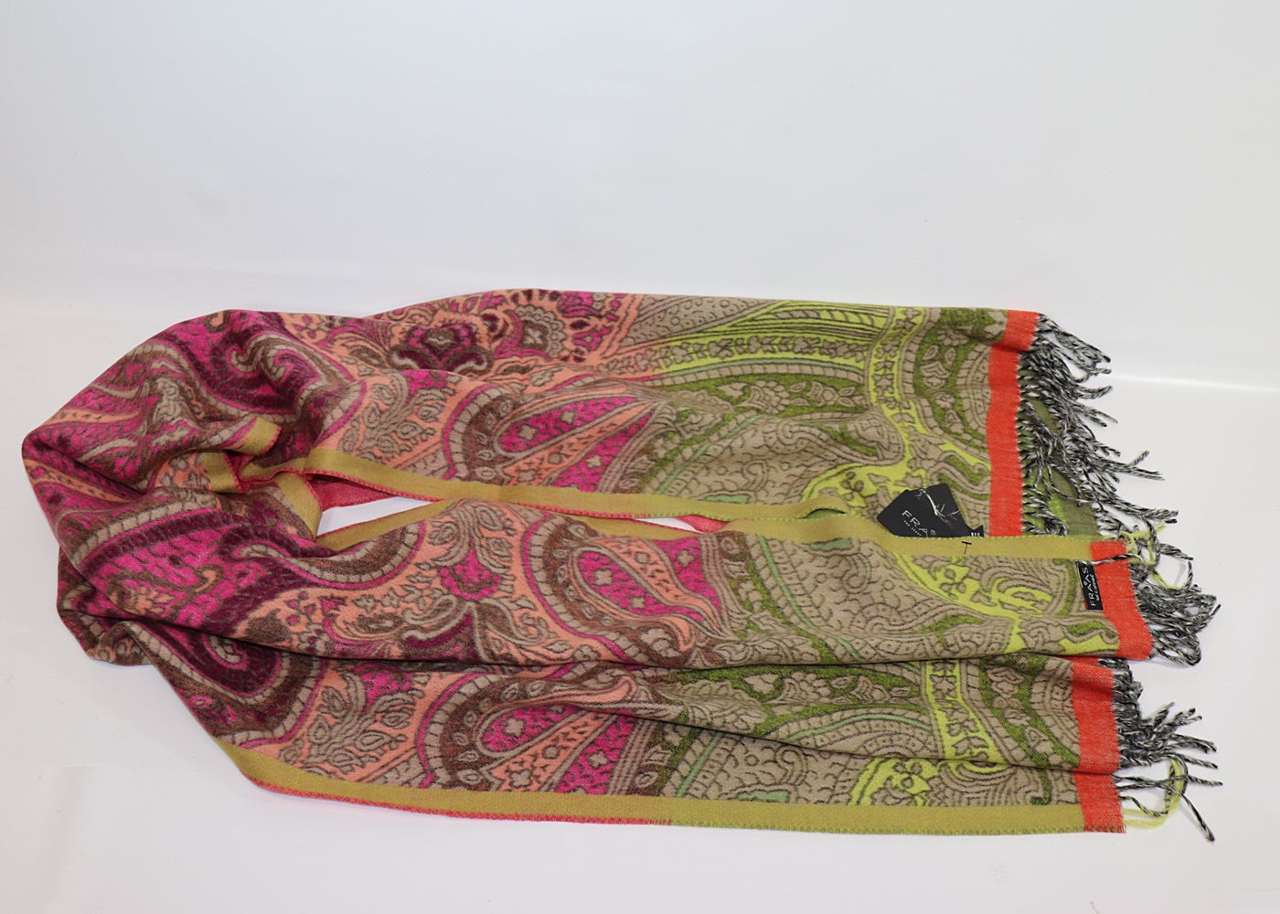 großer Schal Paisley - Hutmanufaktur Hanni-Modelle