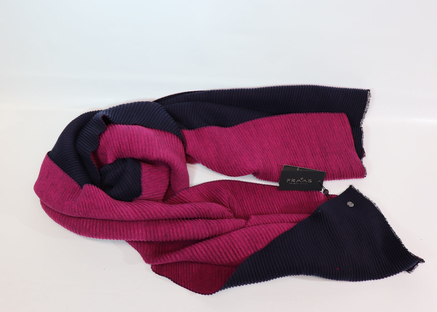 Plissee Hanni-Modelle lila-pink Schal – Hutmanufaktur -