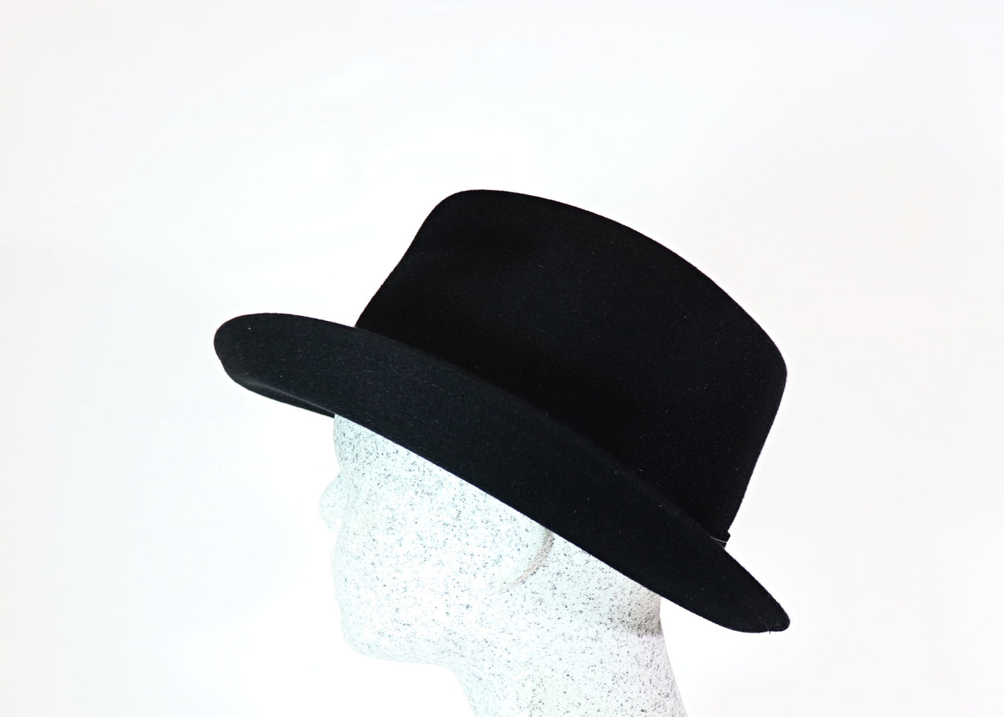 black felt hat - Sibille