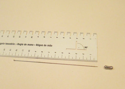 Hutnadelrohling 12 cm mit Schützer - Hutmanufaktur Hanni-Modelle