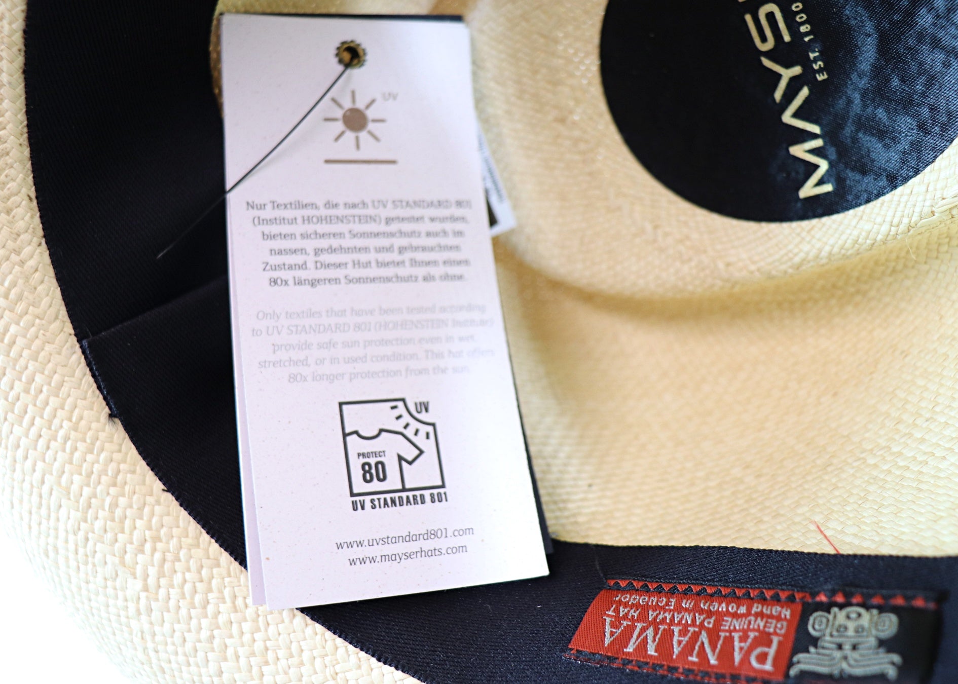 Panama Tarbes natur - Hutmanufaktur Hanni-Modelle
