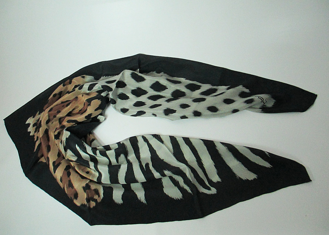 Seidentuch Animal Print - Hutmanufaktur Hanni-Modelle