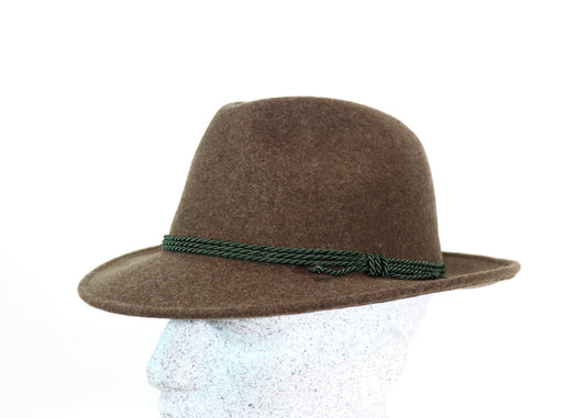 Bavarian hat mottled brown