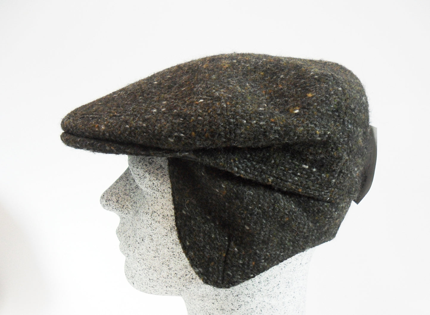 Donegal Tweed Peaked Cap