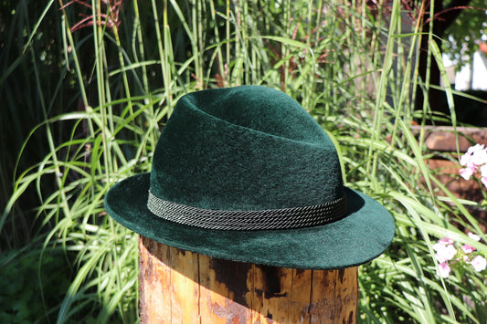 Trachtenhut Alouis - grün Velour