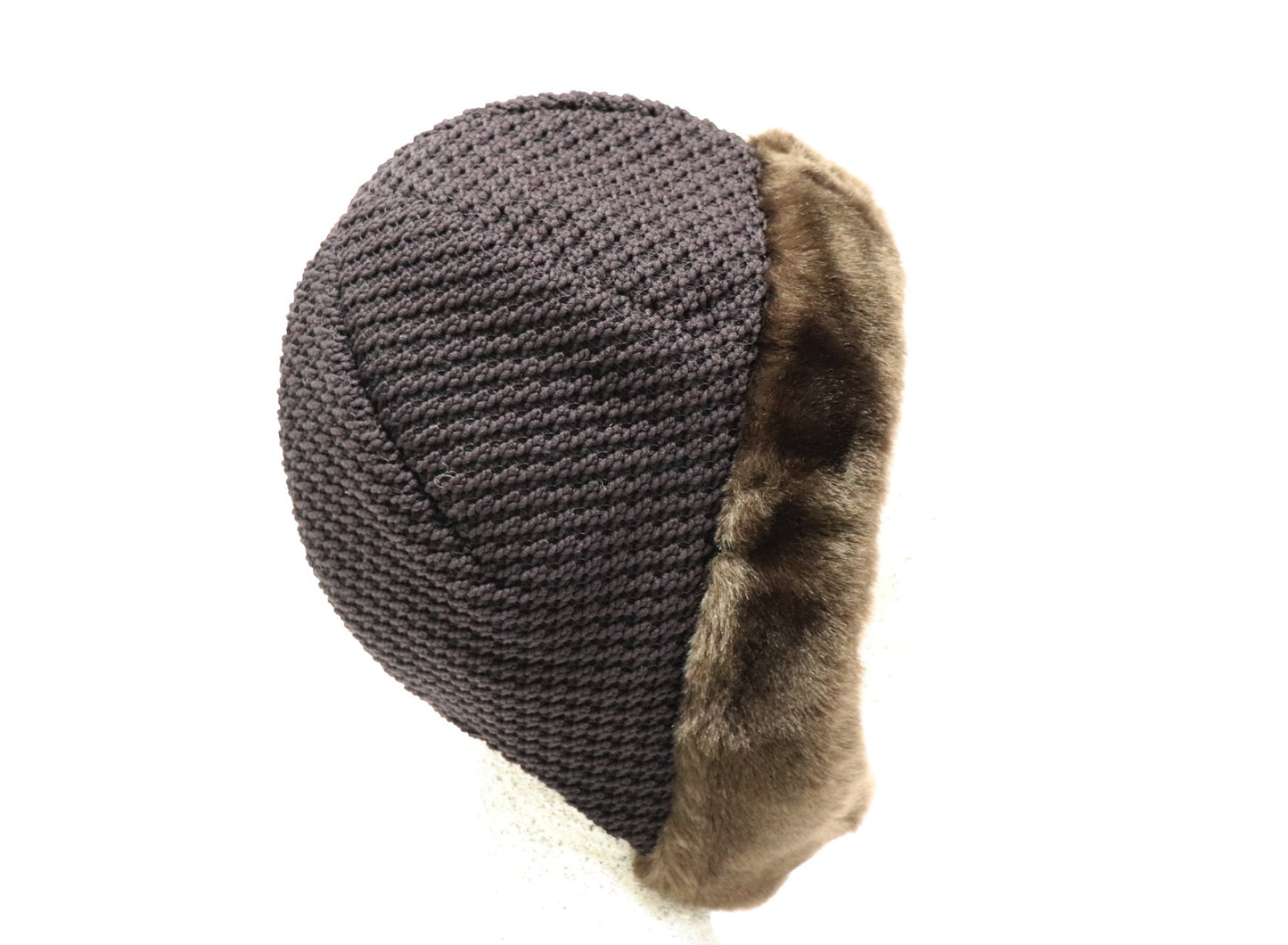 Astronautenmütze mit Webpelz