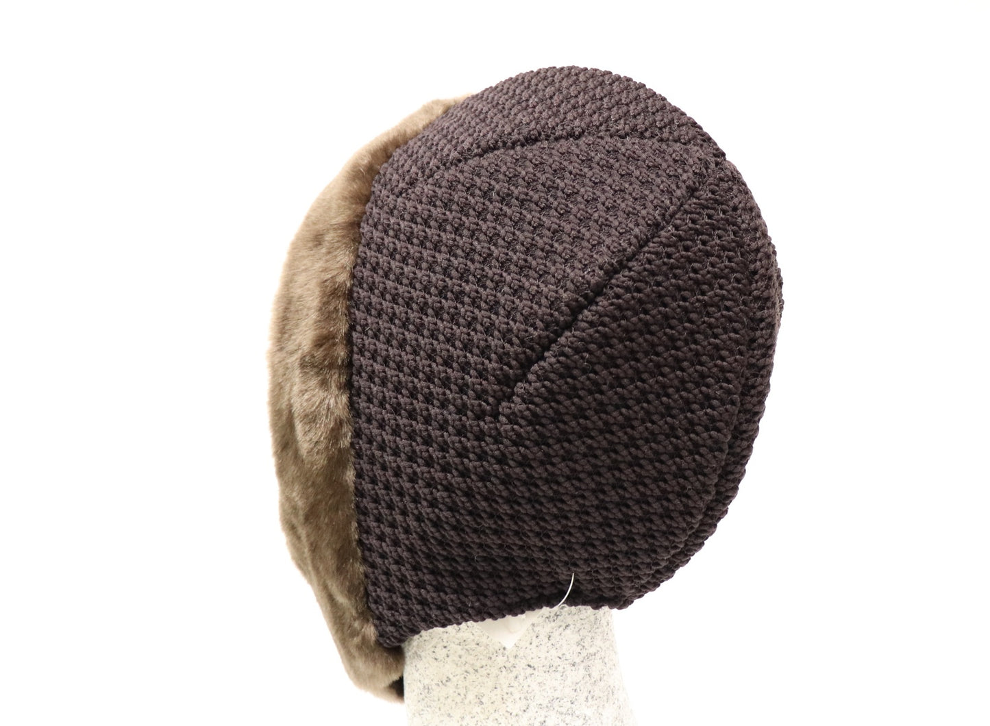 Astronautenmütze mit Webpelz
