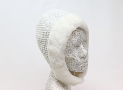 Astronautenmütze mit Webpelz