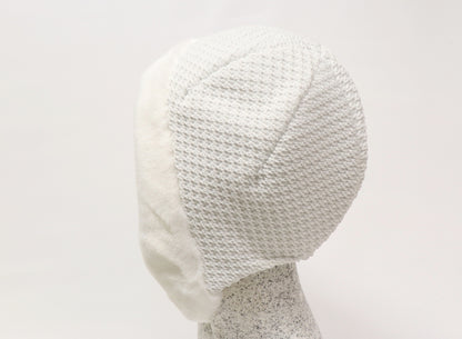 Astronautenmütze mit Webpelz