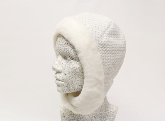 Astronautenmütze mit Webpelz