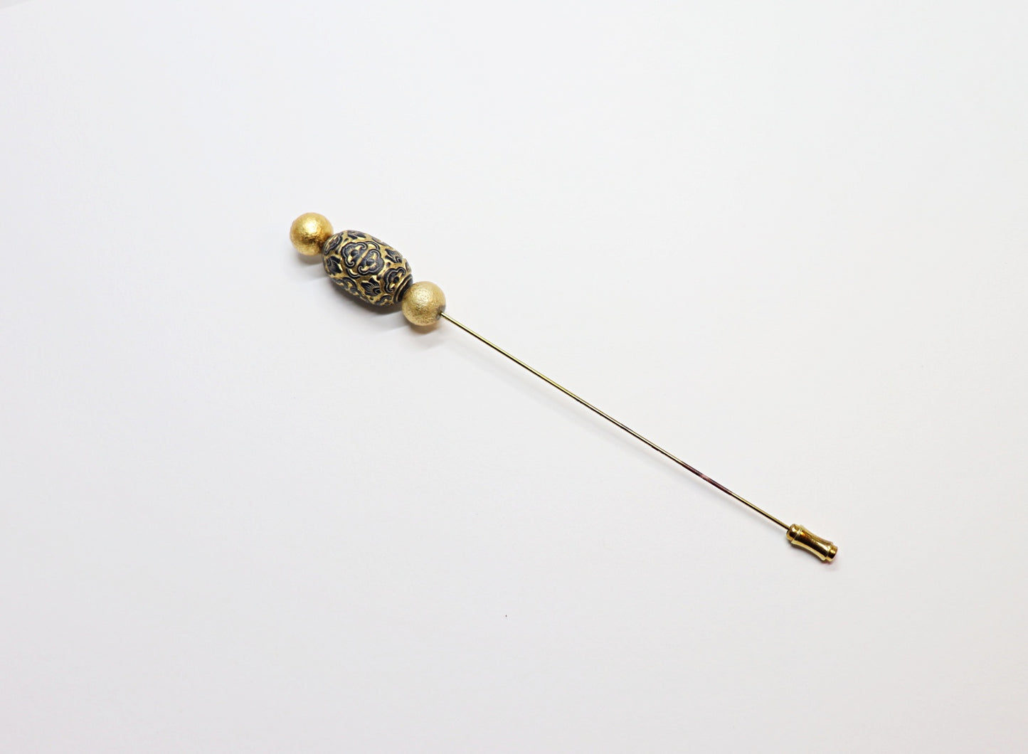Hat pin baroque pearl